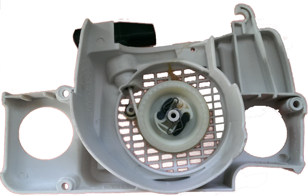 Как поменять шнур стартёра на STIHL MS 180
