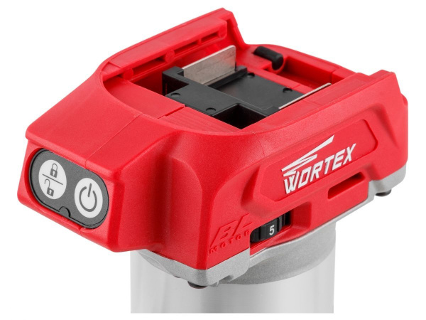 Фрезер аккумуляторный кромочный Wortex 1835 ALL1 CMM183502629