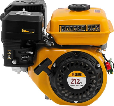 Двигатель бензин. RX-17K, 7 л.с.(212 см3, 19 мм)/Denzel