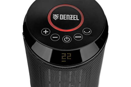 Тепловентилятор керам. DTFC-2000X, 2 кВт, wi-fi, пульт, динамик, вращение, 3 реж. /Denzel
