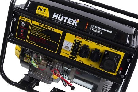 Генератор HUTER DY8000LX 64/1/19