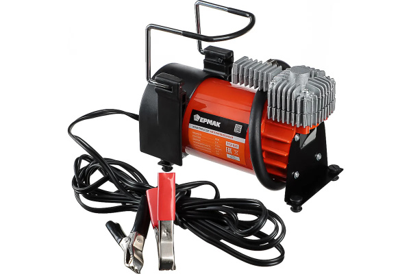 Компрессор авт.крокодилы к АКБ, шланг 5м, 12V, 280W, 60 л/мин, металл NEW GALAXY