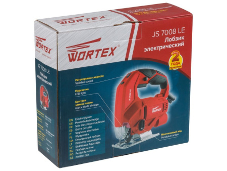 Лобзик WORTEX JS 7008 LE JS7008LE019
