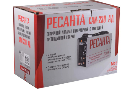 Сварочный аргонодуговой аппарат Ресанта САИ 230 АД 65/17